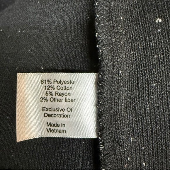 Lane Bryant Black and White Tweed Jacket - Picture 6 of 8